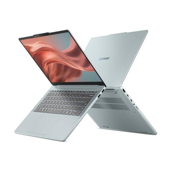 Beim IdeaPad Vibe mit Qualcomm- oder AMD-Prozessor geht es ebenso bunt weiter. Das 14-Zoll-Notebook kommt in sieben verschiedenen Farben, hier mit Metallgehäuse in Chill Blue.  (Bild: Lenovo)