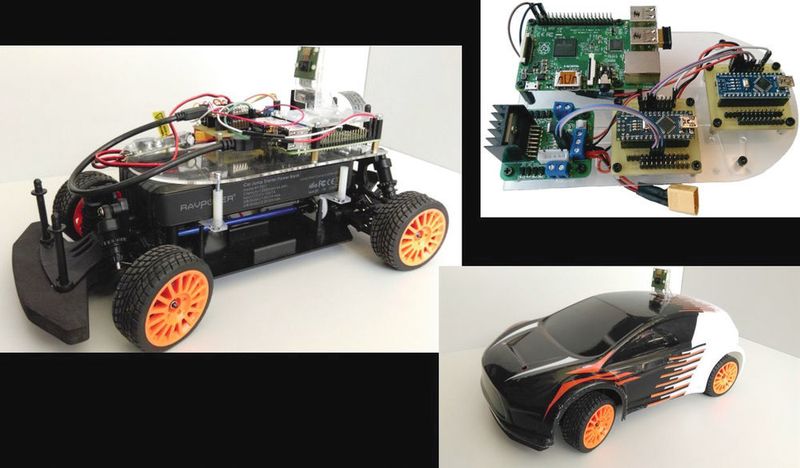 Modellfahrzeug als cyberphysisches Produkt (National Instruments )