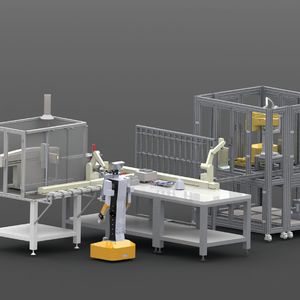 Abb. 1: Das vollautomatisierte Analytiklabor der Zukunft – so könnte es aussehen.