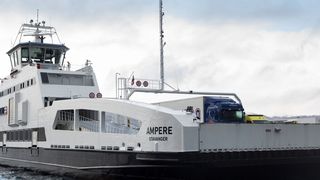 Anders als viele Elektroautos wurde die emissionsfreie Fähre von Grund auf neu entwickelt. (Bild: Siemens)