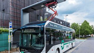 Das Unternehmen Sales-Lentz im ÖPNV der Stadt Differdingen (Differdange) in Luxemburg setzt bereits seit diesem Jahr vollelektrische Volvo 7900 E ein. (Volvo)