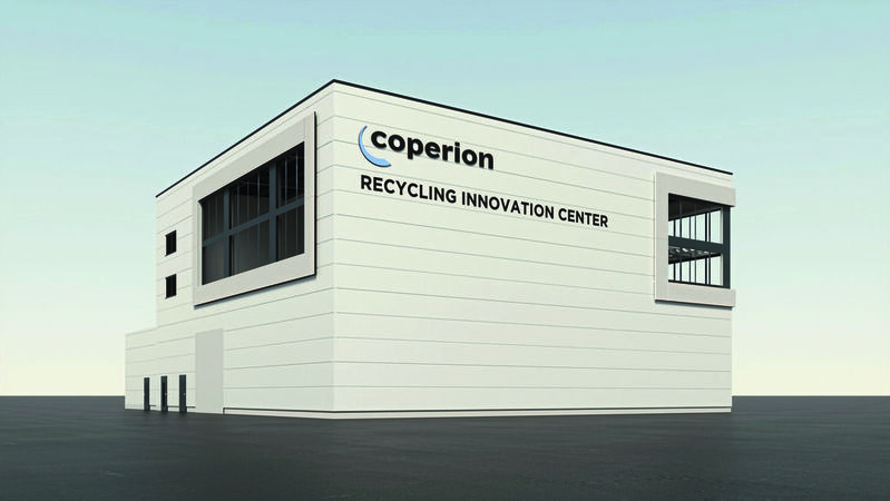 Im Recycling Innovation Center sollen zukünftig nachhaltige Produkte und Recycling-Prozesse entwickelt und getestet werden.