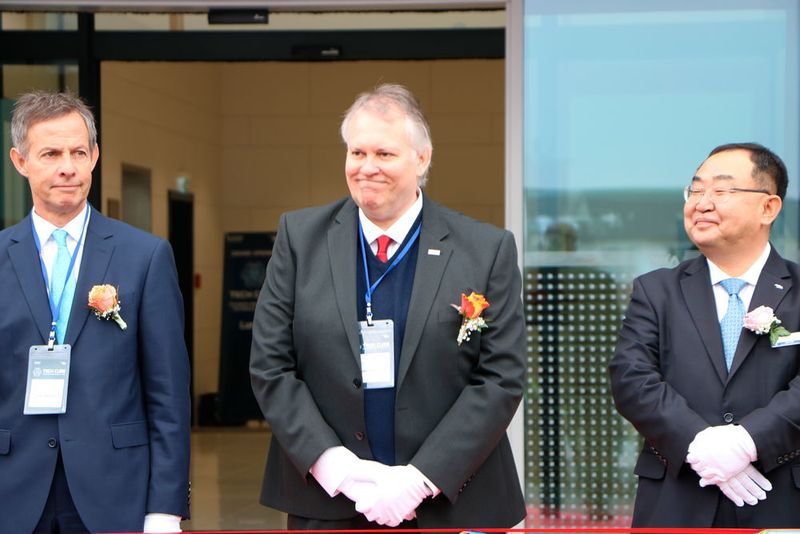 Das Grand Opening des Hyundai Wia Europe Technical Center in Rüsselsheim. (Sonnenberg MM Maschinenmarkt)