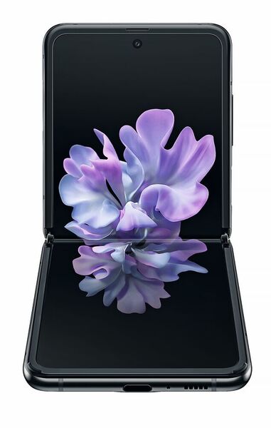 Das Infinity Flex-O Display, mit dem das Galaxy Z Flip ausgestattet ist, besteht aus biegsamem Ultra Thin Glass. (Samsung)