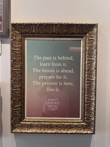 Ein lehrreicher Spruch für's Leben - danke an das Team von  ITZ Displays Solutions und SOLUM für diese unvergessliche & inspirierende Reise. (Bild: Vogel IT-Medien GmbH)