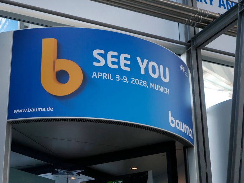 Die nächste Bauma findet vom 3. bis 9. April 2028 in München statt.  (Bild: Sandro Kipar/VCG)