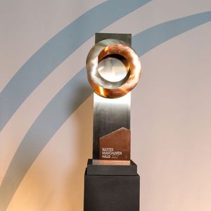 Die Statue "Bestes Maschinenhaus 2017" wird am 9. Mai 2017 in Berlin verliehen.