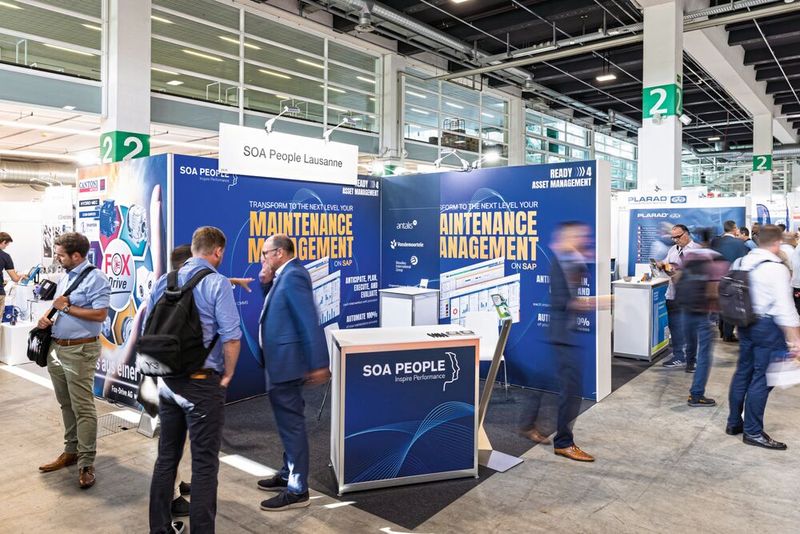 Am 26. und 27. November 2025 findet in der Messe Zürich die maintenance Schweiz statt – Leitmesse für die industrielle und digitale Instandhaltung. (Bild: Easyfairs/Sara Barth)