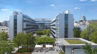 Rohde & Schwarz hat an seinem Hauptsitz in München einen neuen Gebäudekomplex eröffnet (Rohde & Schwarz)