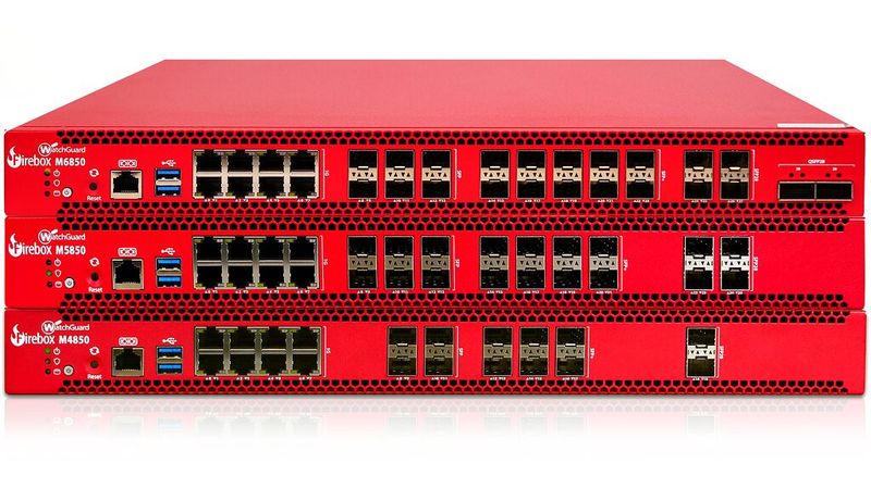 Watchguard führt die neuen Firebox-Appliances M4850, M5850 und M6850  im Markt ein.(Bild:  WatchGuard Technologies)