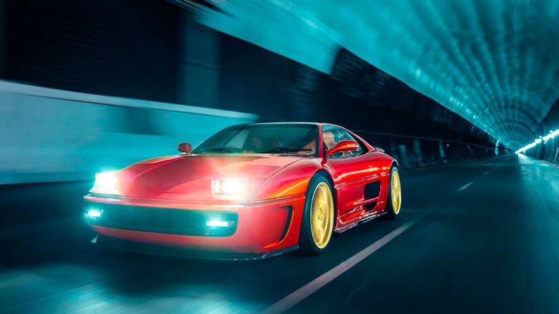 Evoluto Automobili macht den Ferrari F355 moderner und technisch besser.(Bild:  Evoluto Automobili)