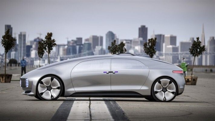 Mercedes-Benz F 015 Luxury in Motion in San Francisco 2015  (Mercedes-Benz)