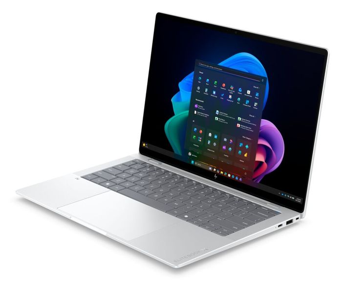 Im HP EliteBook X G2q setzt HP den neuen ARM-Prozessor Qualcomm Snapdragon X2 Elite mit 18 oder 12 CPU-Cores, schnellerer Adreno-GPU und einer NPU ein, die bis zu 85 TOPS liefert. Bei allen CPU-Varianten steht beim 16:10-Display ein 3K-Tandem-OLED-Panel zur Wahl. (Bild: HP)