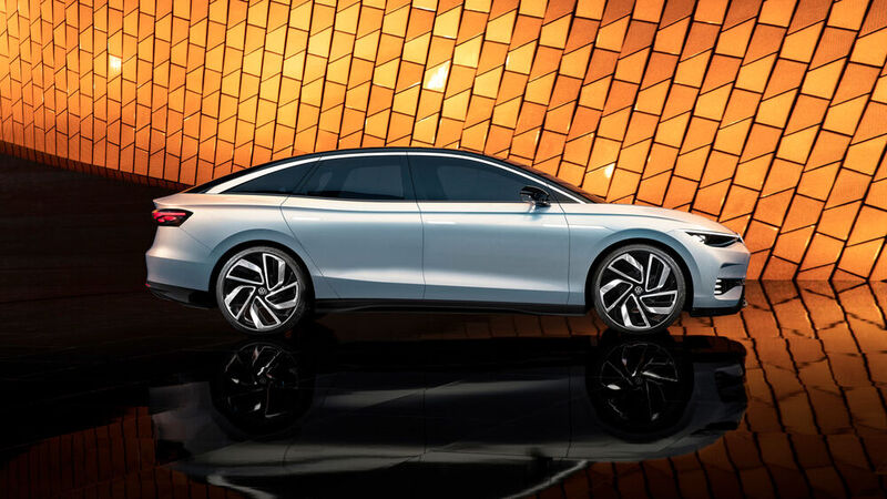 Mit dem ID 7 bringt VW Ende 2023 eine große Elektro-Limousine auf den Markt. (Bild: Volkswagen)