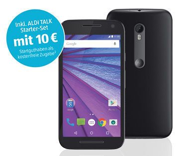Das Motorola Moto G gibt es bei Aldi Süd. (Bild: Aldi)