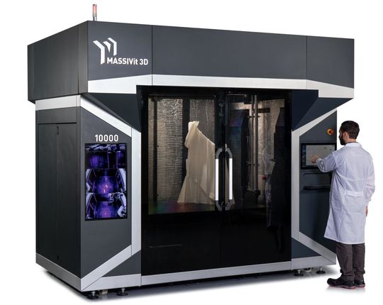 The new Massivit 10000-G is the latest addition to the Cast-in-Motion product line.(Source:  Massivit)