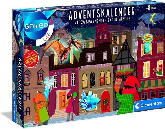 Experimentierkasten mit 24 Geschenken, Tricks und Versuchen aus der Galileo-Welt.(Bild:  Clementoni /gefunden auf amazon.de)