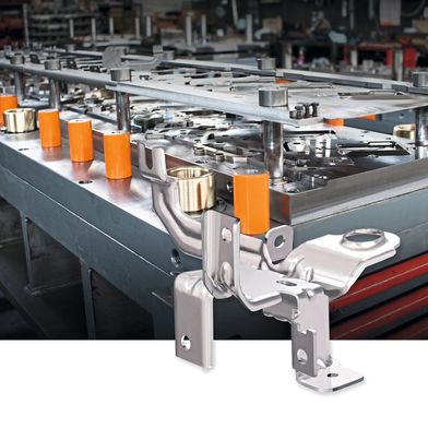 Die Software Autofom Progdie R13 unterstütze Anwender bei der Auslegung und Analyse von Folgeverbundwerkzeugen und ermöglicht detaillierte Auswertungen entlang des gesamten Umformprozesses. (Bild: Autofom)