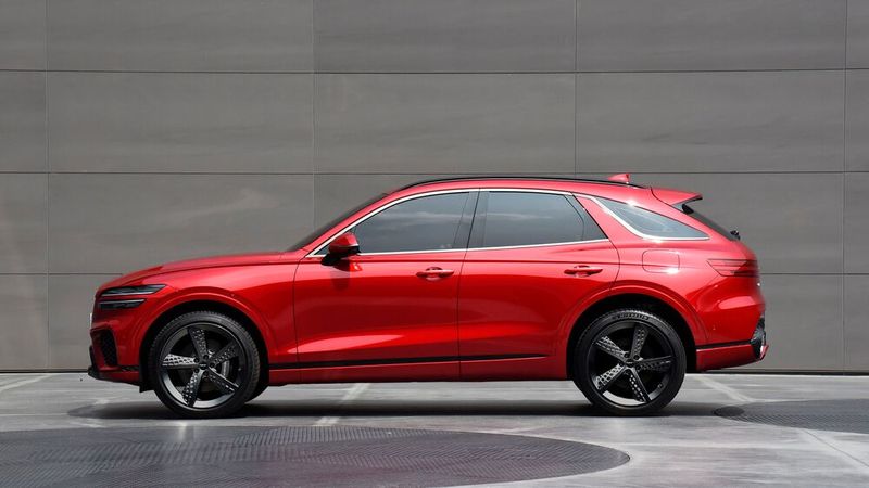 Den GV70 gibt es auch mit Sportpaket. (Bild: Genesis)