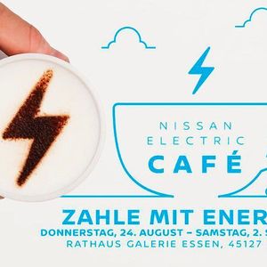Neue Wege: Nissan betreibt bis 2. September ein Pop-up-Café in Essen.