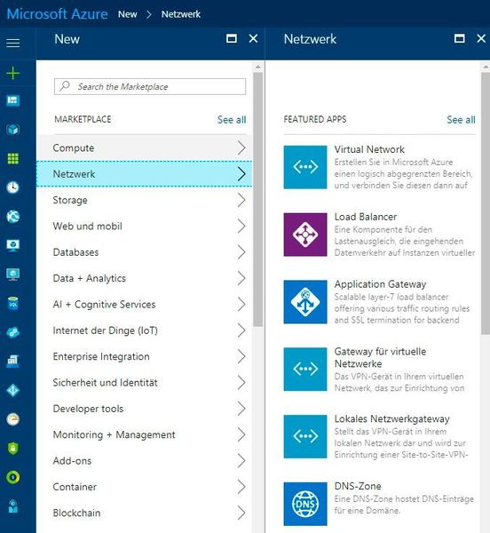 Infrastrukturdienste stellen die Basis der verschiedenen Azure-Dienste dar. (Thomas Joos / Microsoft)