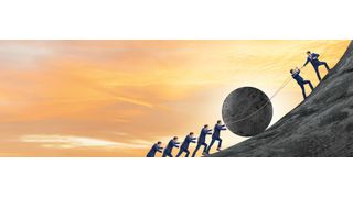 IT-Security aktuell: Neues steht in den Startlöchern, Altes auf dem Prüfstand. Sicherheitsspezialisten entdecken neue Umsatznischen, doch dazu braucht es einen Fahrplan. Allmählich kommt der Stein ins Rollen. (Bild: Elnur - stock.adobe.com)