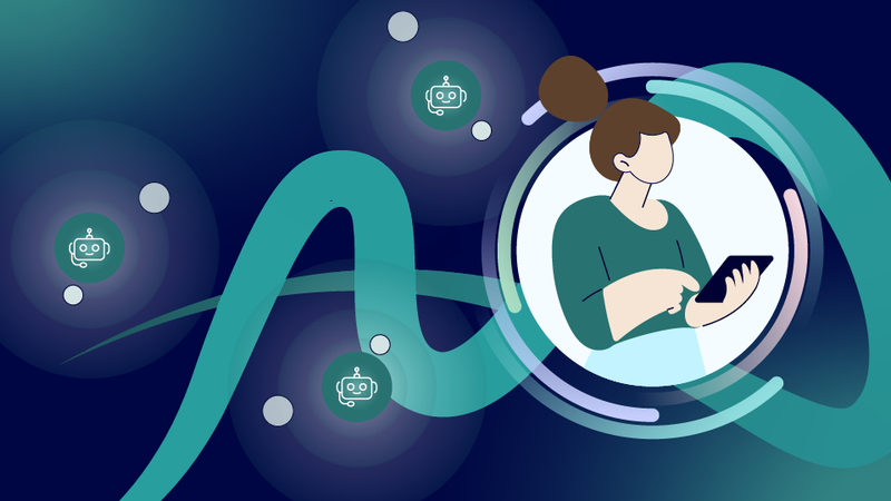 Ein Supply-Chain-Planer steht im Zentrum eines Netzwerks aus KI-Agenten und steuert deren nächste Handlungsschritte.(Quelle:  Kinaxis)