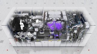 Innenansichten: Die hochmodernen EUV-Scanner und Lithografie-Maschinen von ASML stehen in praktischen allen Hightech-Chipschmieden dieser Welt. (Bild: ASML)