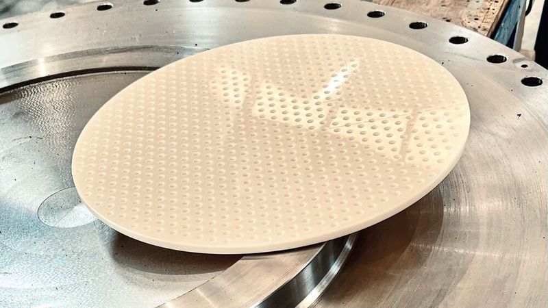 Dreyplas hat gemeinsam mit dem spanischen Unternehmen Mekano4 (MK4) den thermoplastischen Gleitwerkstoff MKSM entwickelt. Dieser kombiniert eine hohe Verschleißfestigkeit mit einer Wärmeformbeständigkeit von mehr als 80 ºC sowie einem niedrigen Reibungskoeffizienten. (Bild:  Mekano4)