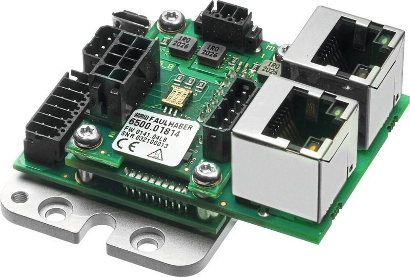 The MC3603 motion controller enables efficient control of critical processes. (Image:Faulhaber)