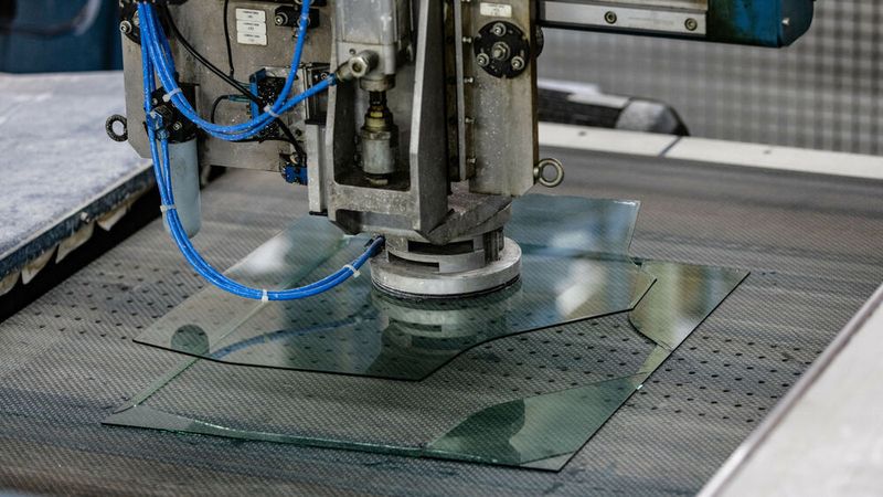 Das Flachglas wird zu neuem Autoglas weiterverarbeitet. (Audi)