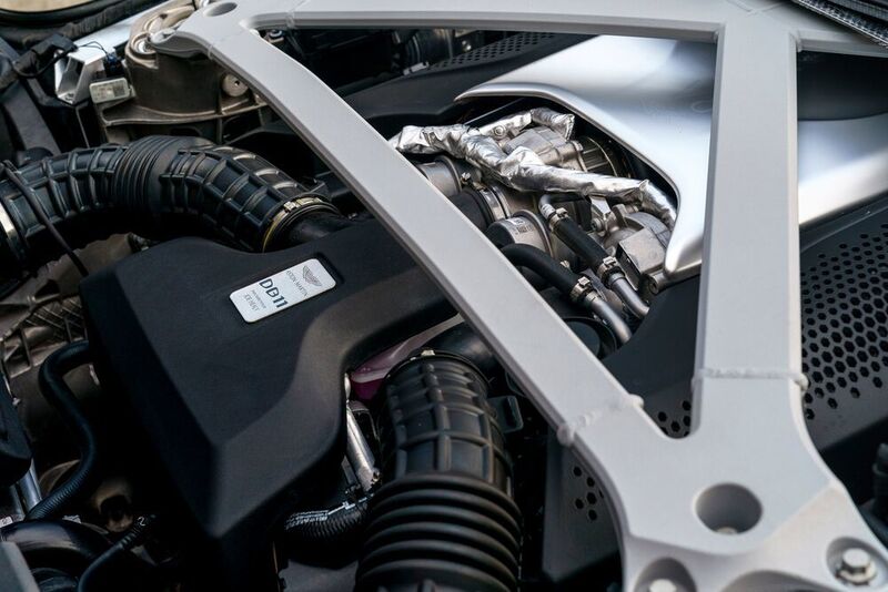 Der Motor im DB 11 leistet 375 kW/510 PS ... (Aston Martin)