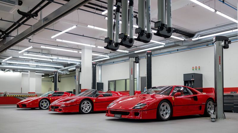 Werkstatt des Neubaus von Auto Kessel in Sihlbrugg. (Bild: Nicola Fornaciari/SGP)