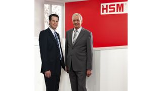 Matthias Wochner (links) und Hermann Schwelling bilden die neue Doppelspitze bei HSM. (Bild: HSM)