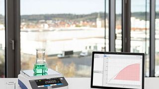 The Kern Balanceconnection software plays a key role, enabling measuring and weighing data to be automatically recorded, documented and processed further.  (Source: Kern & Sohn)