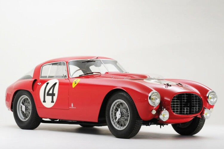 Auf Platz 3 kam der 1953er Ferrari 340/375MM Competizione (12,8 Millionen Dollar). (Foto: Classic Car Tax)