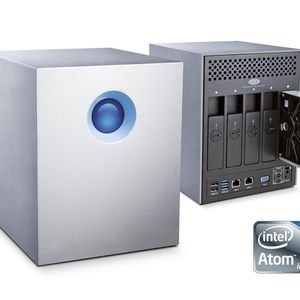 5big NAS Pro kommt mit fünf Laufwerksschächten daher.