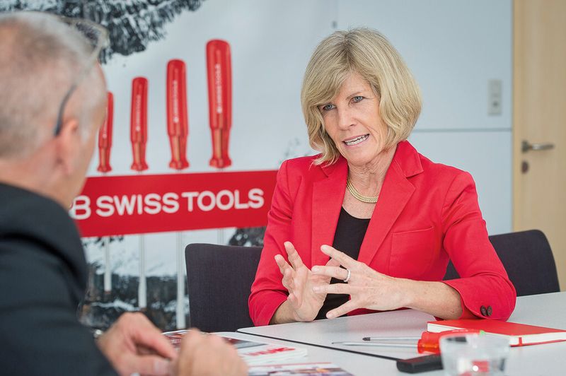 «Nein, ganz klar nein. Wir halten am Produktionsstandort Schweiz fest. » Eva Jaisli, CEO PB Swiss Tools (Bild: Thomas Entzeroth)
