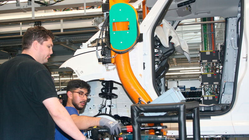 VW setzt die Produktion des ID Buzz in Hannover aus.