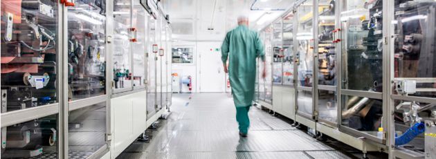 Der Letzte schließt die Tür: Der Batteriezellenfertiger EAS Germany GmbH ist pleite.(Bild:  EAS)