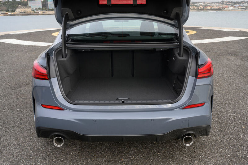 430 Liter Gepäck lassen sich in den Kofferraum des 2er Gran Coupé einladen. (BMW)