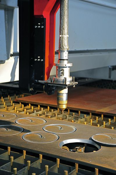 Die Gemini 36 ermöglicht nach Angaben von Ficep sowohl Sauerstoff- als auch Plasmaschneidbrennen. (Bild: Ficep)