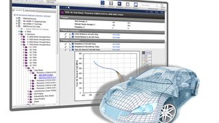 Neue Werkstoffdaten helfen bei der Vorbereitung der Simulationsmodelle für Crashs und dem Umformen von Karosserieblechen. (Bild: Granta Design)