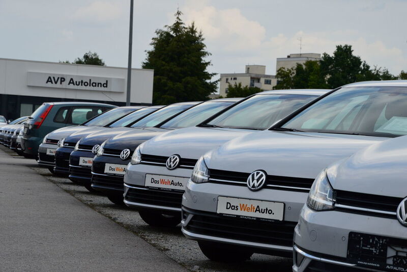 Wie in den meisten Autohäusern spielt das Gebrauchtwagengeschäft bei der AVP eine wichtige Rolle. (Achter)