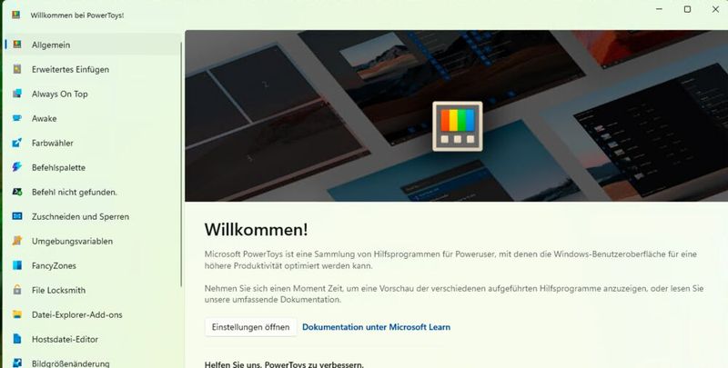 „Powertoys Always On Top“ hilft im Unternehmenseinsatz „Windows“-Fenster im Blick zu behalten.(Bild:  Thomnas Joos)