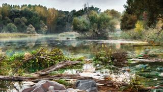 Kläranlagen können mit konventionellen Behandlungsverfahren die in Abwässern enthaltenen Mikroplastikpartikel bereits weitgehend entfernen.  (gemeinfrei)