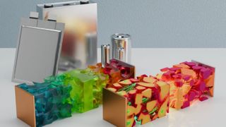 Mit Best werden der Ionentransport und die Ladungsverteilung in Lithium-Ionen-Zellen
simuliert. Das erlaubt unter Berücksichtigung des makroskopischen Zellformats, der Elektrodenmikrostruktur, der Materialeigenschaften und der Betriebsbedingungen nicht nur die Vorhersage des Zellverhaltens, sondern auch eine detaillierte Analyse auf mikroskopischer Ebene.  (Bild: Fraunhofer ITWM )