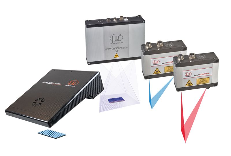 Die Software 3D-Inspect unterstützt die Scancontrol  30xx-Modelle sowie die Surfacecontrol und Reflectcontrol 3D-Sensoren. Auch für alle zukünftigen 3D-Sensoren von Micro-Epsilon wird 3D-Inspect für die Sensorverbindung und Datenauswertung verwendet werden.  (Bild: Micro-Epsilon Messtechnik GmbH & Co. KG)