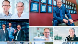 Siemens zeichnete 12 Erfinder für ihre Leistungen aus. Die Wissenschaftler sind zusammen für rund 590 Erfindungen und 589 erteilte Einzelpatente verantwortlich. (Siemens)