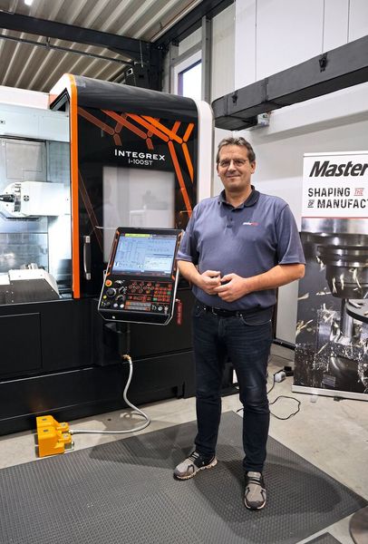 Für Andreas Stute bieten CAD/CAM-Bausteine für Unternehmen jeder Größe Vorteile, auch für kleinere und mittelständische Unternehmen. (Bild: Mazak)